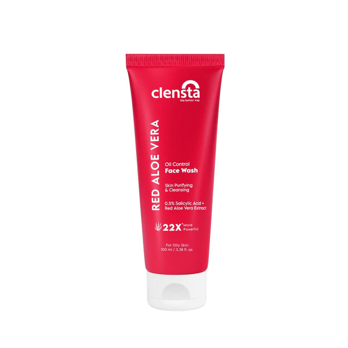 Clensta Red Aloe Vera Oil Control Face Wash 