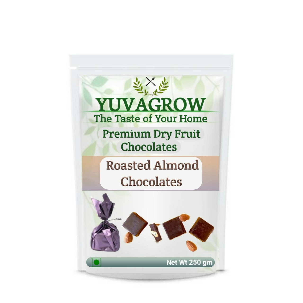 Yuvagrow Roasted Almond Chocolates  Grab2Buy Yuvagrow Grab2Buy