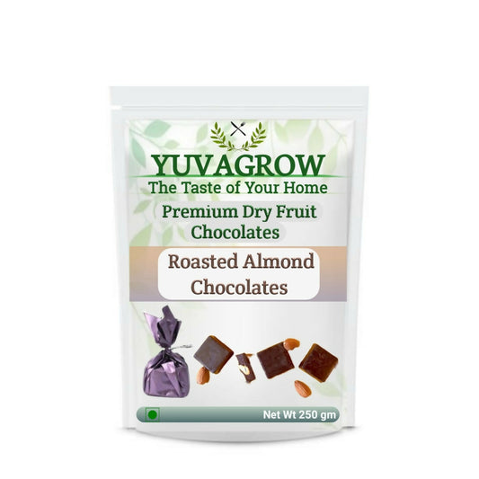 Yuvagrow Roasted Almond Chocolates  Grab2Buy Yuvagrow Grab2Buy