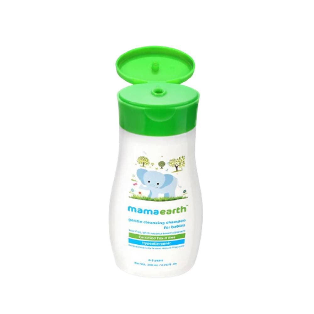 Mamaearth Gentle Cleansing Baby Shampoo For Natural Cleansers & Tear-Free Formula - Limited Time Offer 