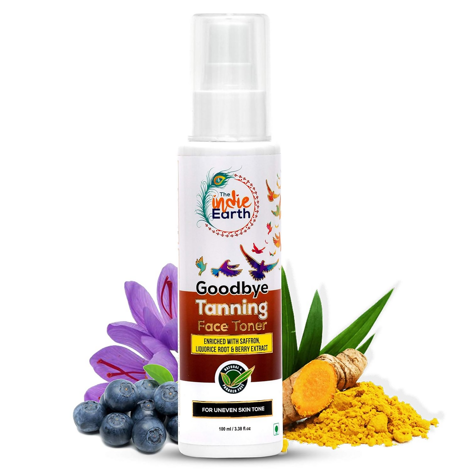 The Indie Earth Goodbye Tanning (Skin Brightening) Face Toner  Grab2Buy The Indie Earth Grab2Buy