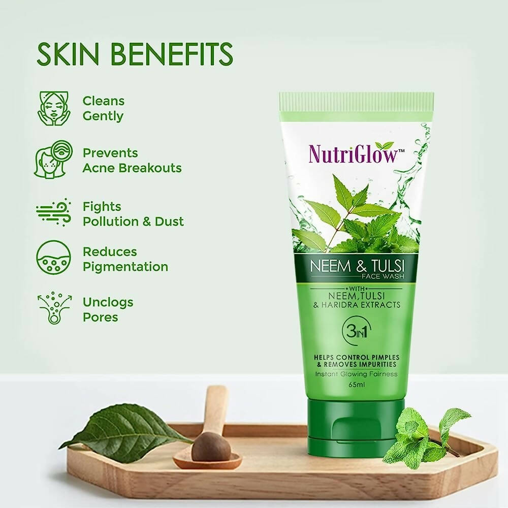 NutriGlow Neem & Tulsi Face Wash 