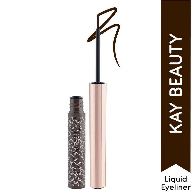 Kay Beauty By Katrina Kaif Quick Dry Liquid Eyeliner - Grunge Raisin 