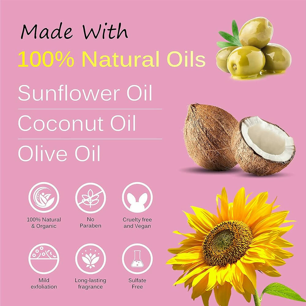 Vedic Naturals Organic Body Oil Cleanser Shower Oil (Body Wash)  Grab2Buy Vedic Naturals Grab2Buy