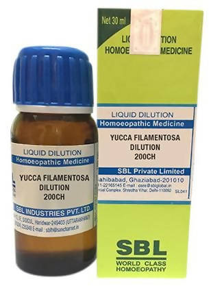 SBL Homeopathy Yucca Filamentosa Dilution 
