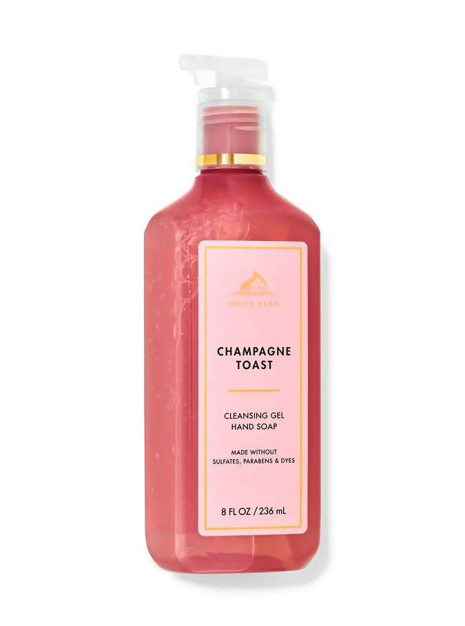White Barn Bath & Body Works Champagne Toast Cleansing Gel Hand Soap  Grab2Buy White Barn Grab2Buy