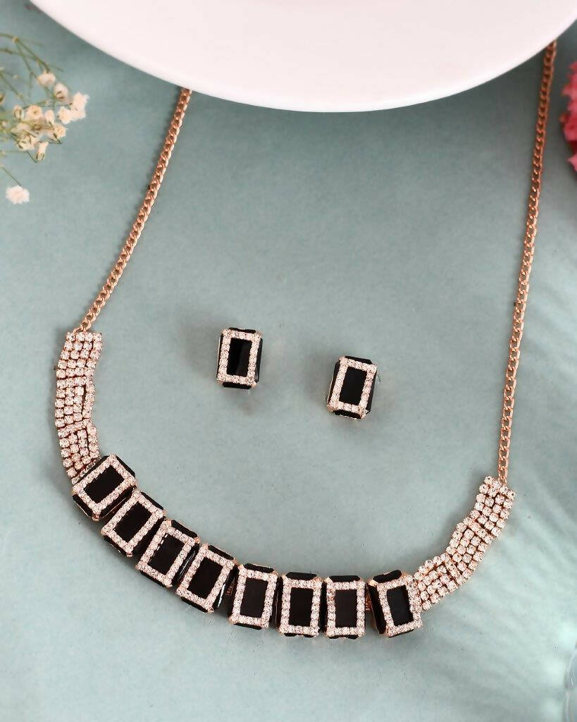 VOJ Women Gold Color stainless steel Jewellery Set  Grab2Buy VOJ Grab2Buy