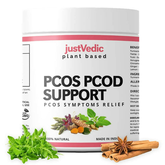 Just Vedic PCOS PCOD Support Drink Mix 