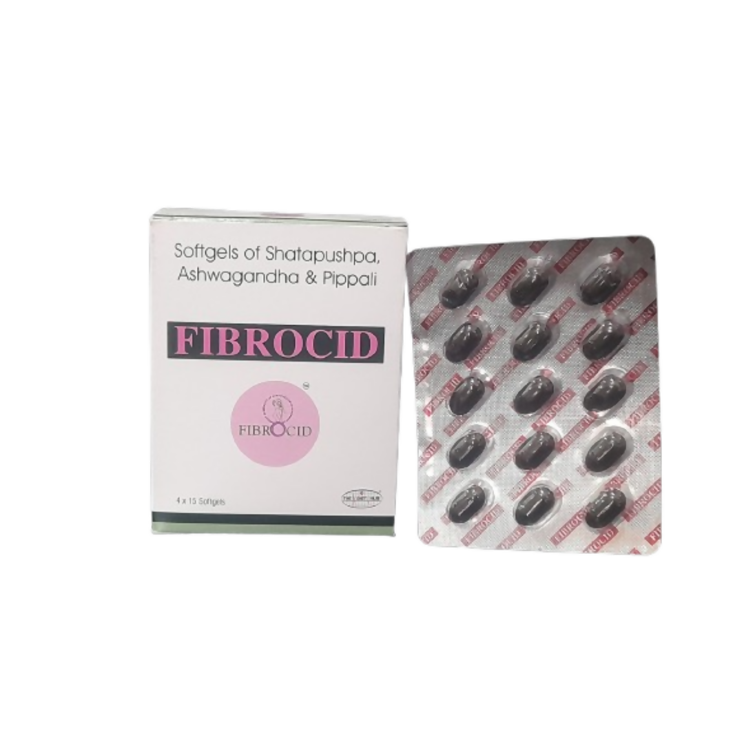 Shreshtha Herbals Fibrocid Soft Gel Capsules 