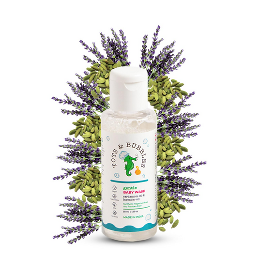 Tots & Bubbles Gentle Baby Body Wash with Natural Lavender & Cardamom Oil 