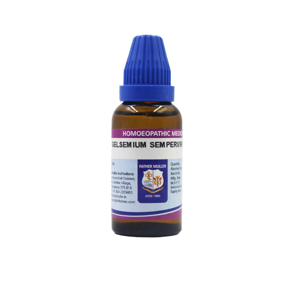 Father Muller Gelsemium Sempervirens Dilution - Grab2buy