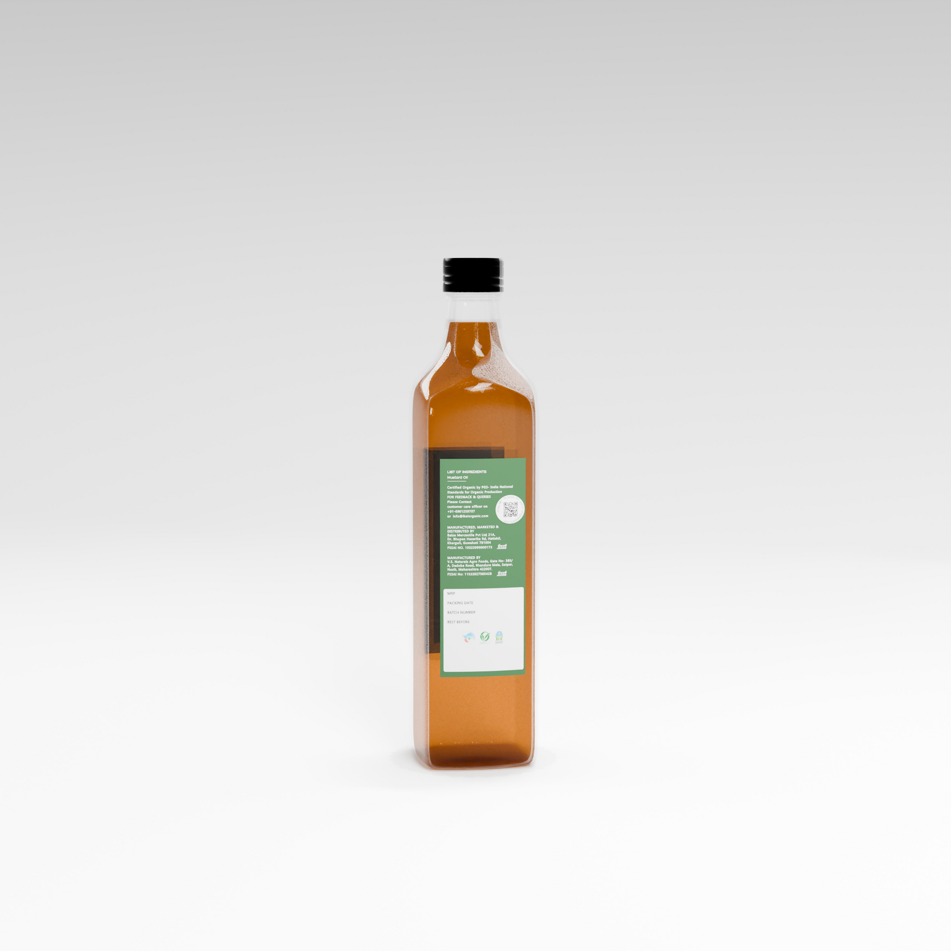 4 - Organic Mustard Oil - 500ml