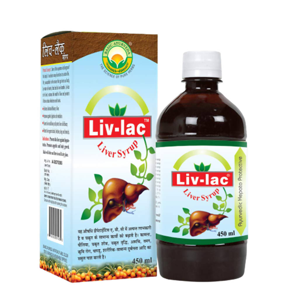 Basic Ayurveda Liv- Lac Liver Syrup 