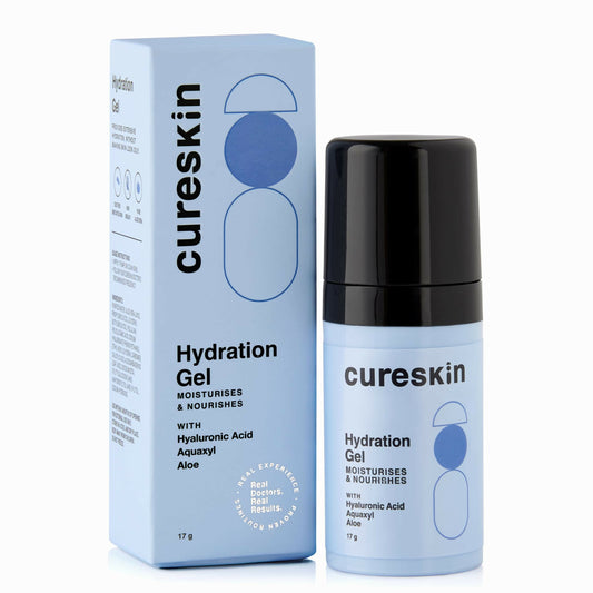 Cureskin Hydration Gel with Hyaluronic Acid, Aquaxyl, Aloe 