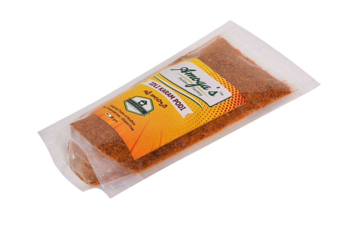 Amoga's Pickles Factory Idli | Dosa Karam Podi Andhra Style - Grab2buy