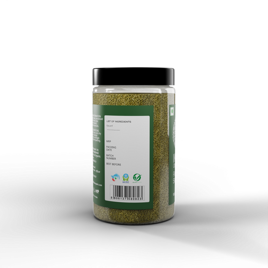 6 - Organic Fennel Seeds - 100g