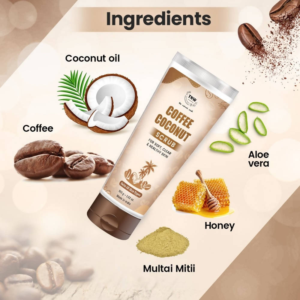The Natural Wash Coffee Coconut Scrub  Grab2Buy The Natural Wash Grab2Buy