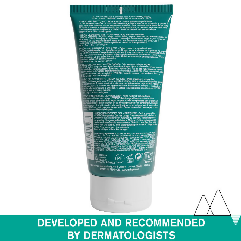 Uriage Hyseac Gel Nettoyant Cleansing Gel  Grab2Buy Uriage Grab2Buy