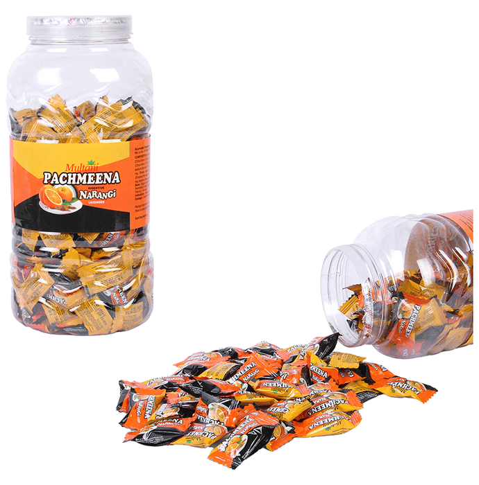 Multani Pachmeena Digestive Narangi Lozenges 