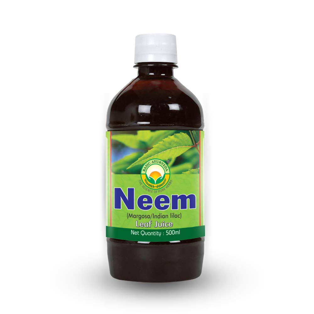 Basic Ayurveda Neem Leaf Margosa Juice 500 ml