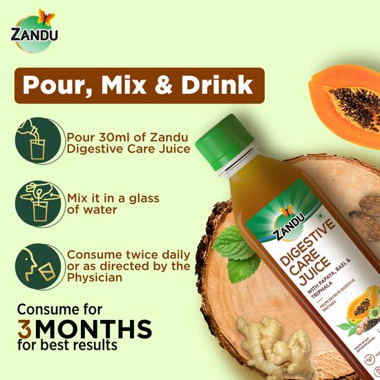 Zandu Digestive Care Juice - Grab2buy