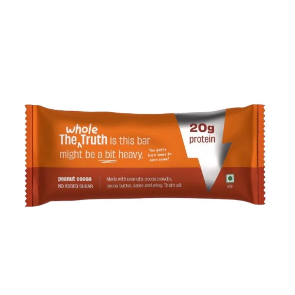The Whole Truth High Protein Peanut Cocoa Protein Bar  Grab2Buy The Whole Truth Grab2Buy