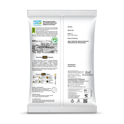 Nature Land Organics Basmati Rice Premium 