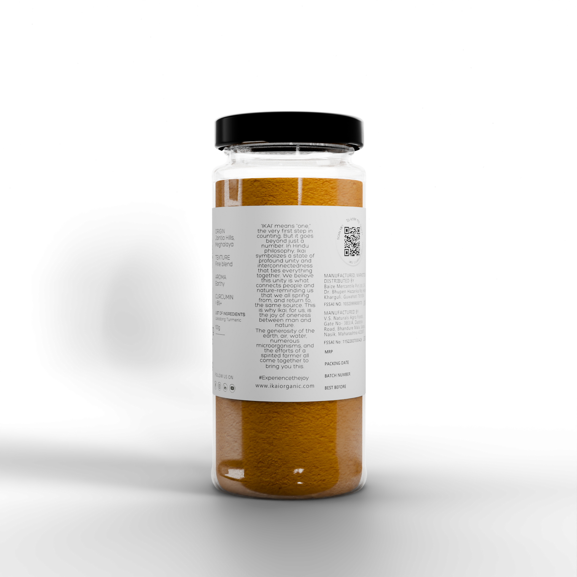 5 - Natural Lakadong Turmeric - 100g