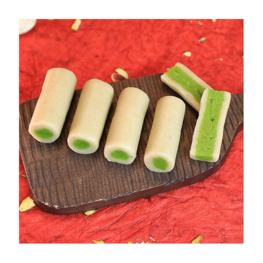 Olive Mithai Kaju Pista Roll - Grab2buy