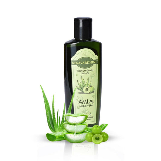 Kesavardhini Aloe Vera Amla Oil 