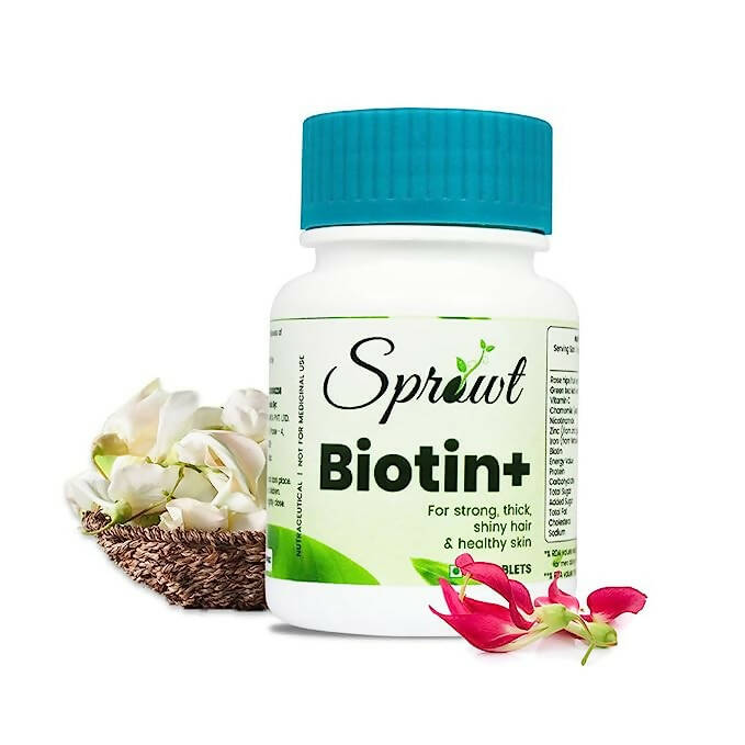 Sprowt Biotin+ Tablets - Grab2buy