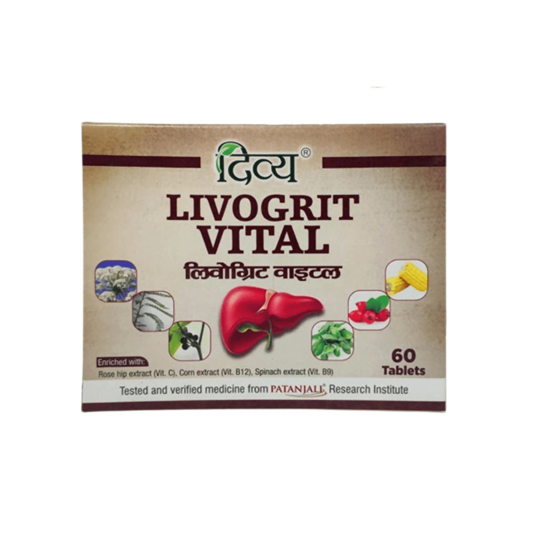 Patanjali Divya Livogrit Vital Tablets 