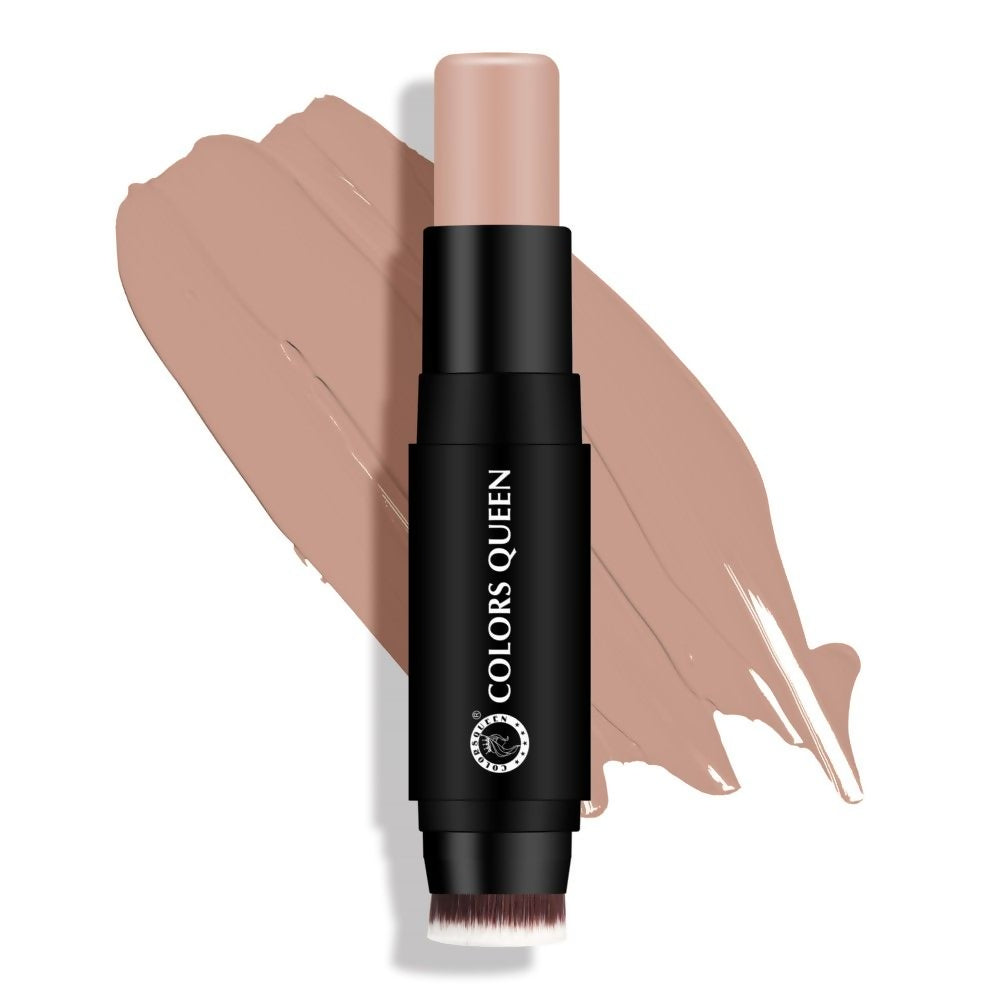 Colors Queen Fix & Blend Foundation Stick - 07 Cappuccino | Swadesiicart