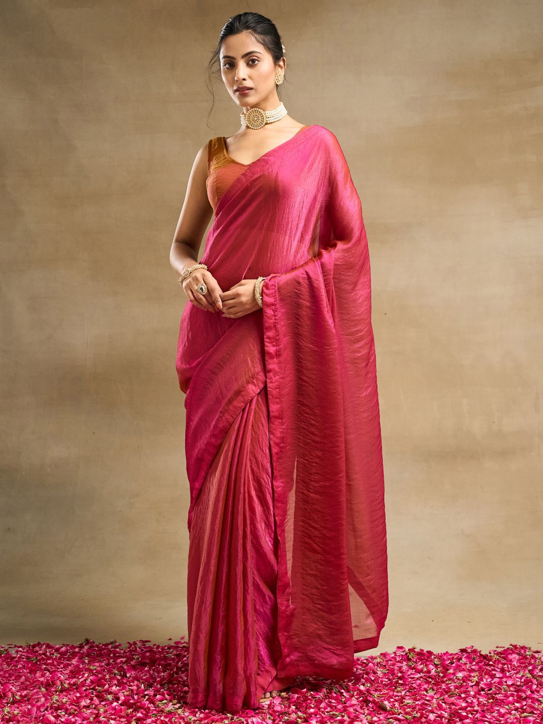 kasee Solid Saree