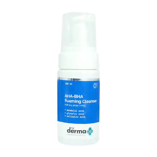 The Derma Co 3% AHA-BHA Foaming Face Wash  Grab2Buy The Derma Co Grab2Buy