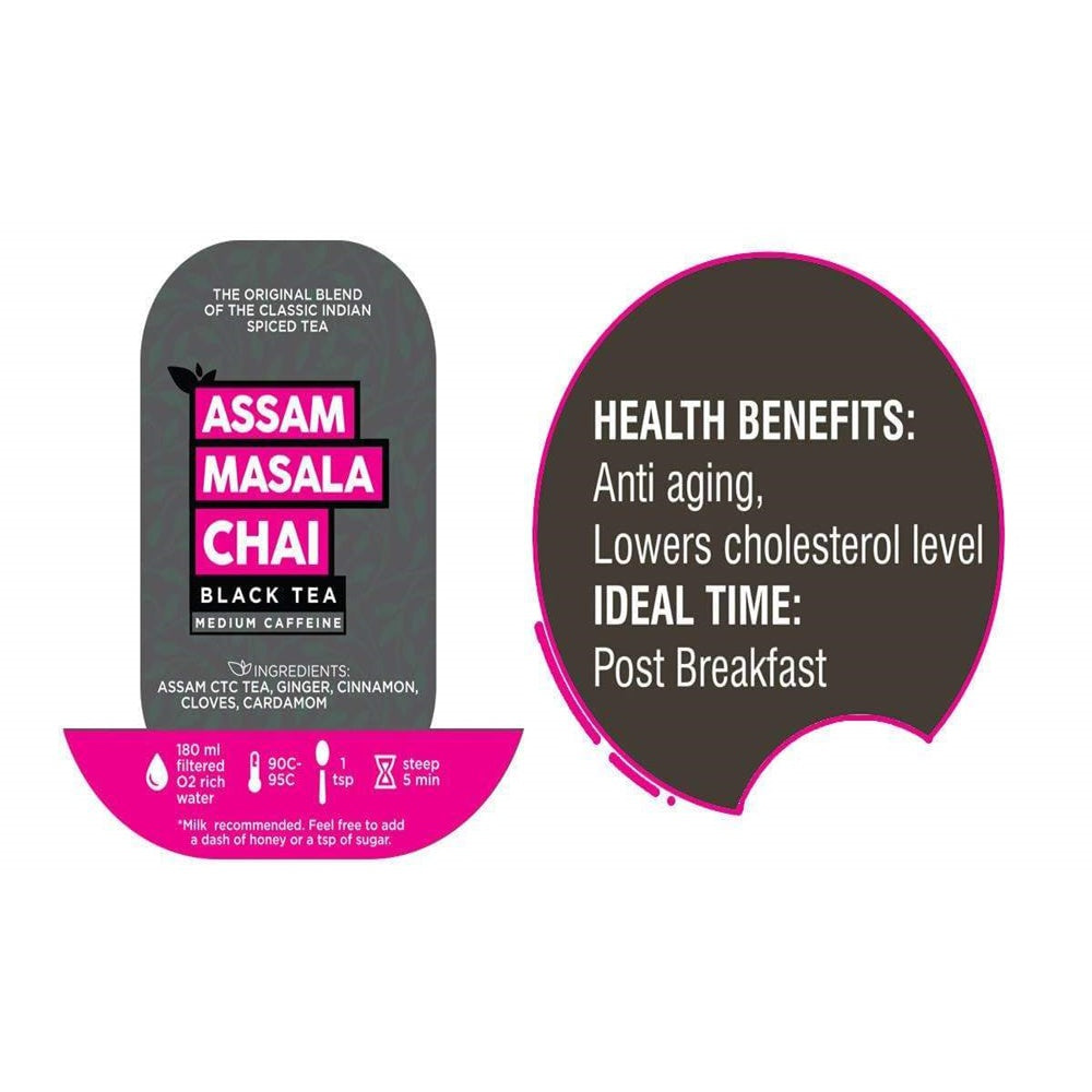 The Tea Trove - Assam Masala Chai Black Tea  Grab2Buy The Tea Trove Grab2Buy