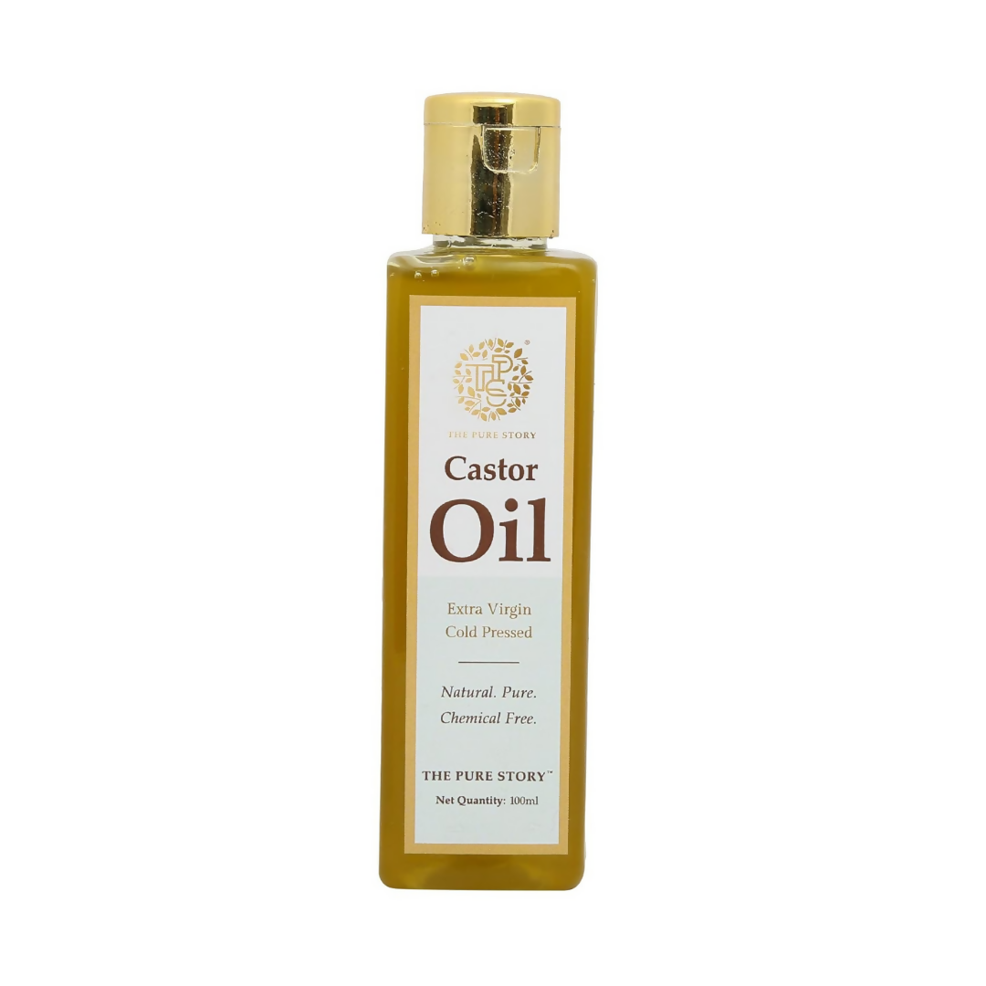 The Pure Story Natural Cold Pressed Castor Hair Oil  Grab2Buy The Pure Story Grab2Buy