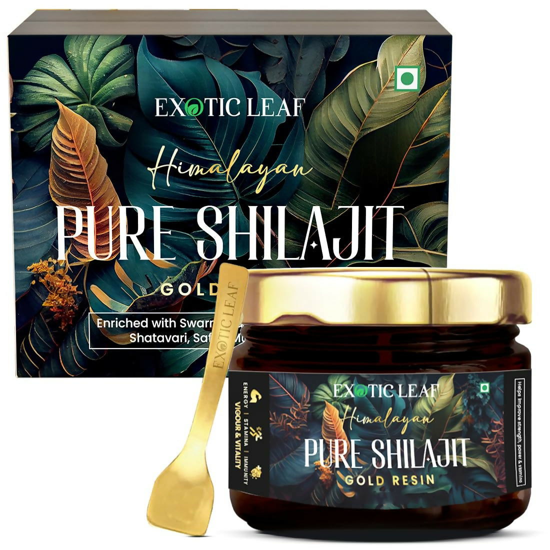 Exotic Leaf Gold SJ Resin 
