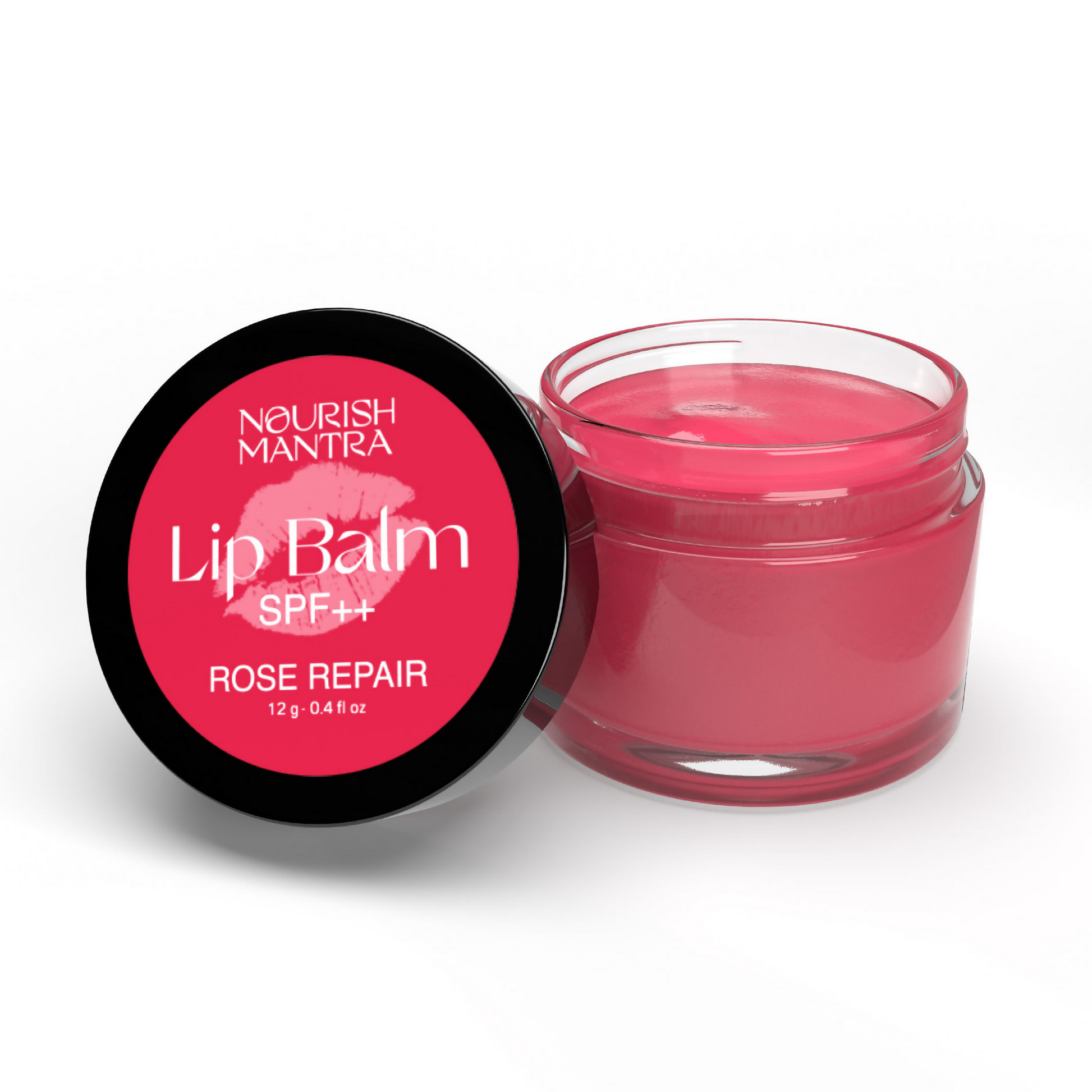 Nourish Mantra Rose Repair Lip Balm With Shea Butter & Vitamin E For Dry, Chapped And Dark Lips 