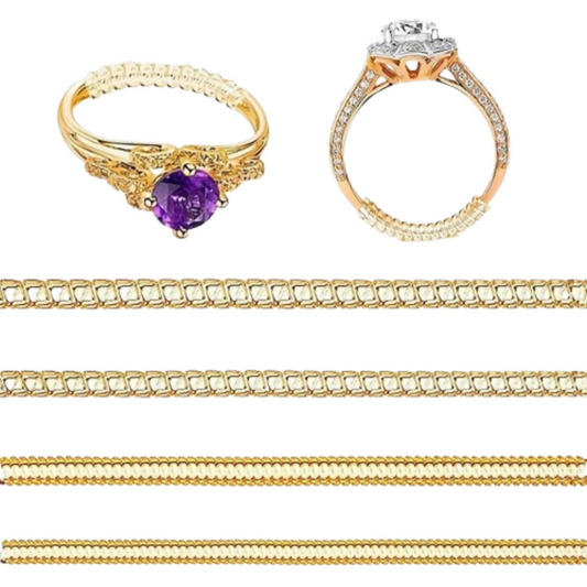 Saiellin Ring Size Adjuster For Loose Rings - Gold