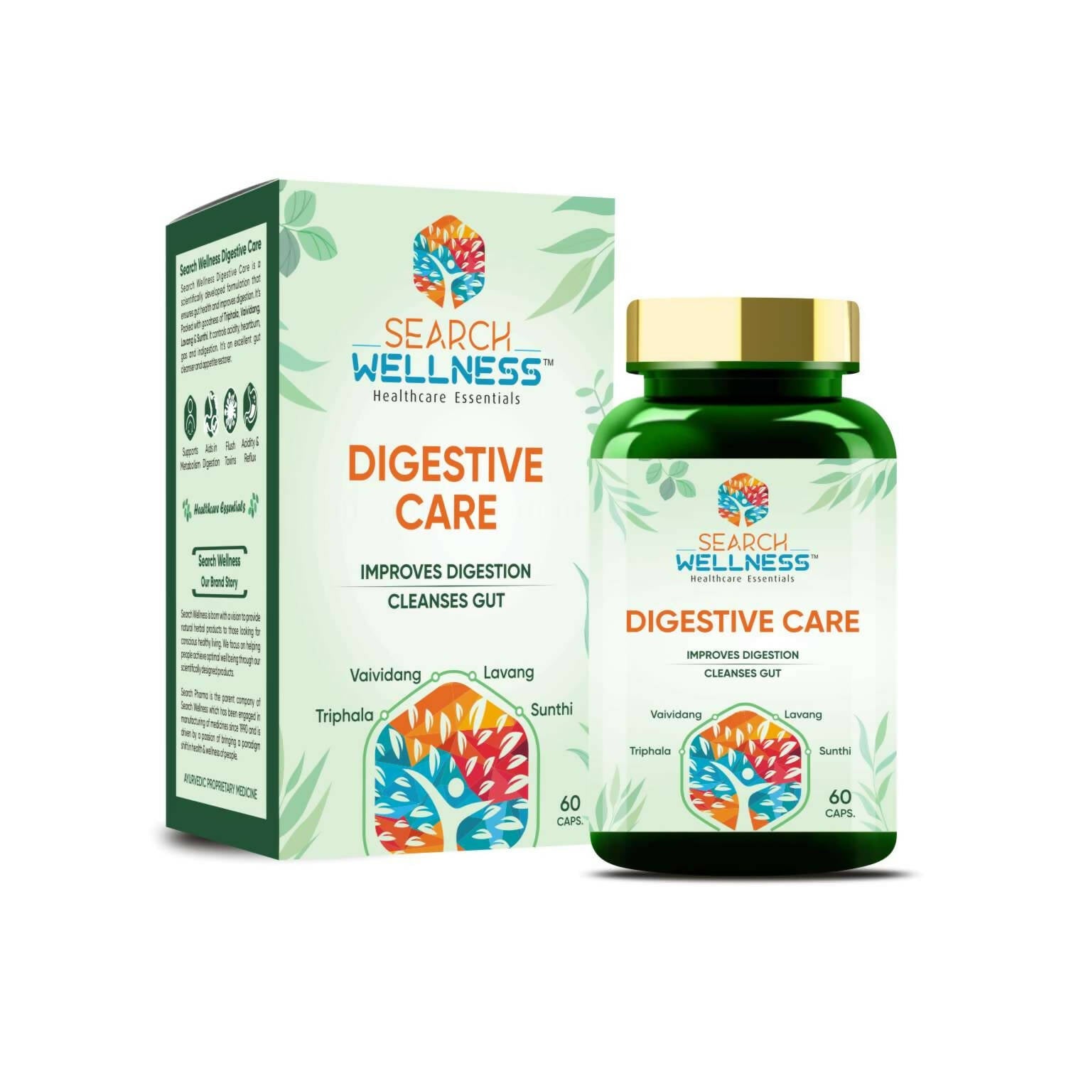 Search Wellness Digestive Care Capsules - Grab2buy
