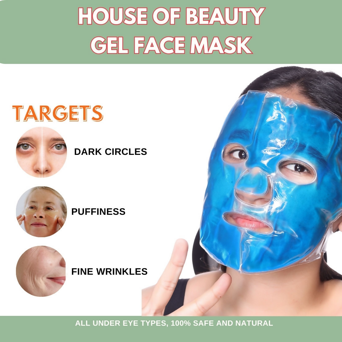 House of Beauty Gel Face Mask 