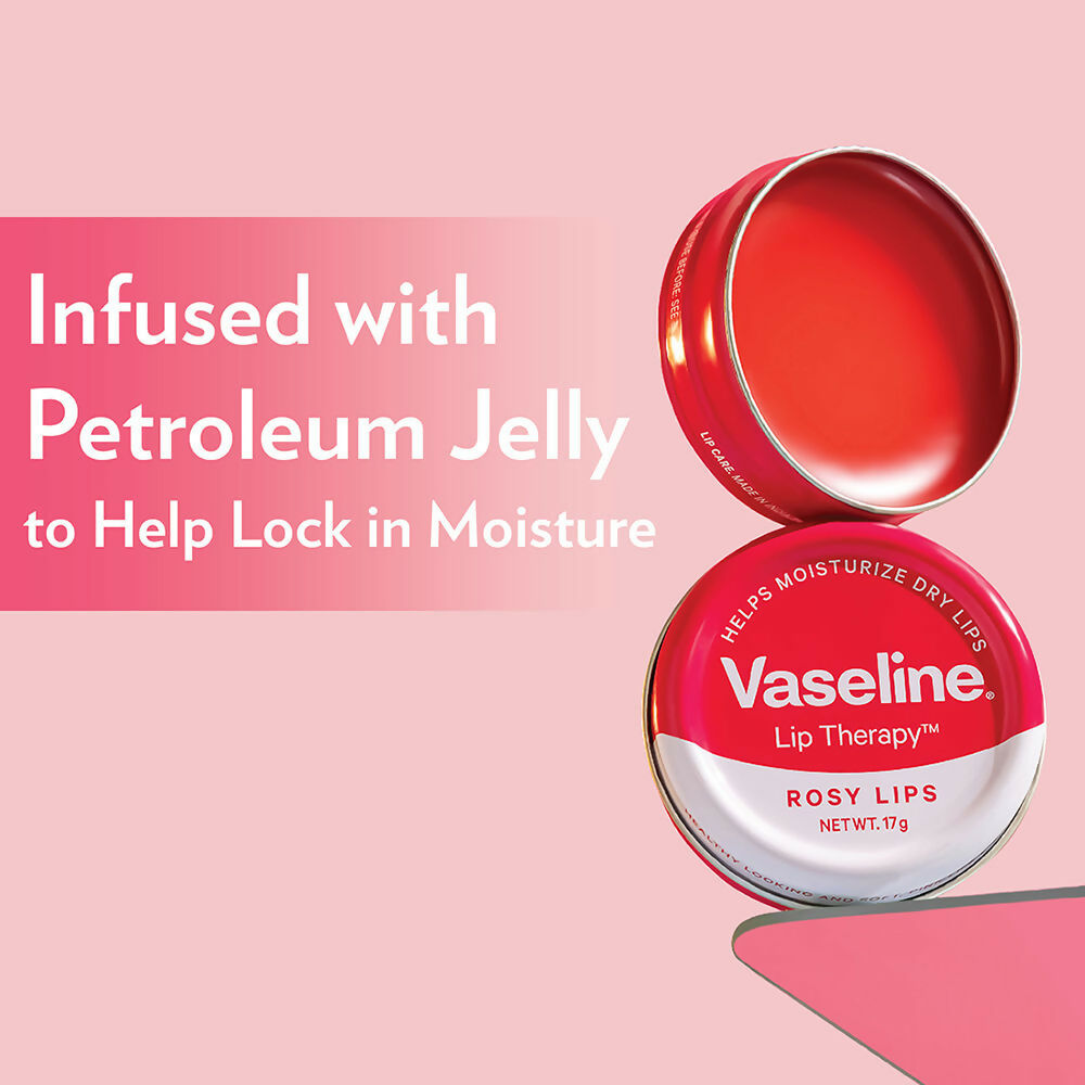 Vaseline Cocoa Glow Lotion With Rosy Lip Tin For Glowing Skin & Sheer Pink Tint  Grab2Buy Vaseline Grab2Buy