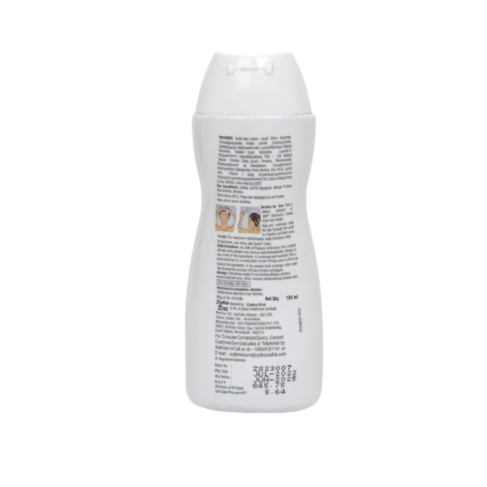 Zycafy Anti Hair Fall Shampoo with Caffeine Zinc Wheat Protein & Vitamin E  Grab2Buy Zycafy Grab2Buy