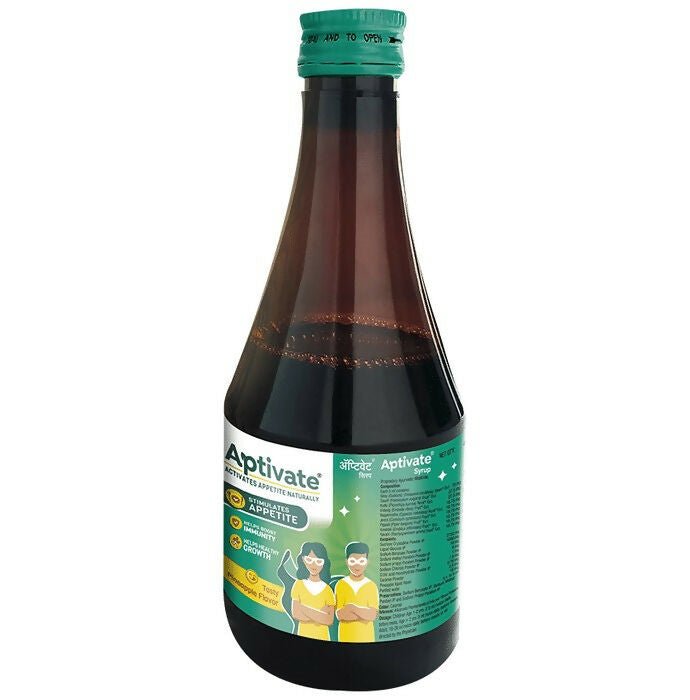 Aptivate 100% Ayurvedic For Appetite Pineapple Syrup 