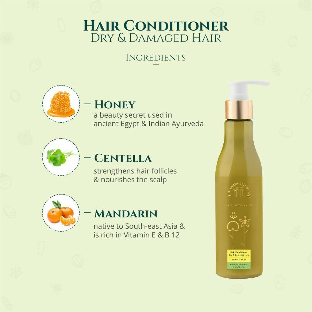 The Earth Collective Hair Conditioner - Dry and Damaged Hair  Grab2Buy The Earth Collective Grab2Buy