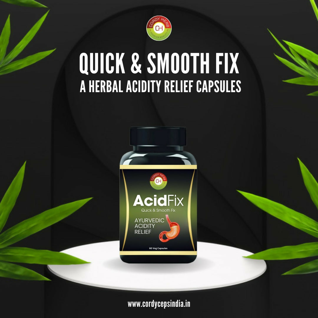 Cordy Herb AcidFix Herbal Capsules - Grab2buy