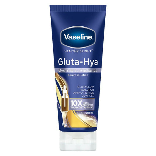 Vaseline Gluta-Hya Overnight Radiance Serum-In-Lotion With Amino Peptide & Gluta Glow  Grab2Buy Vaseline Grab2Buy
