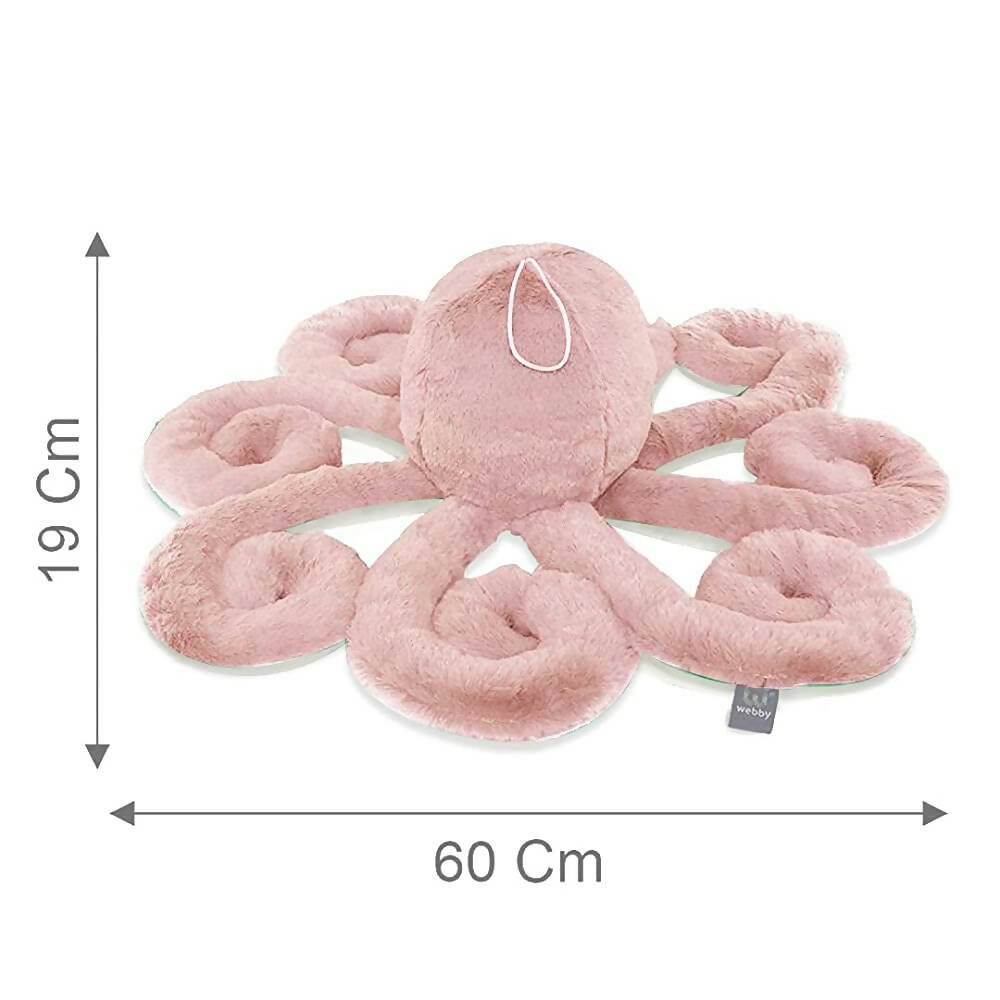 Webby Plush Giant Realistic Stuffed Octopus Animals Soft Toy-Pink  Grab2Buy Webby Grab2Buy