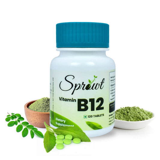 Sprowt Plant Based Vitamin B12 Tablets - Grab2buy